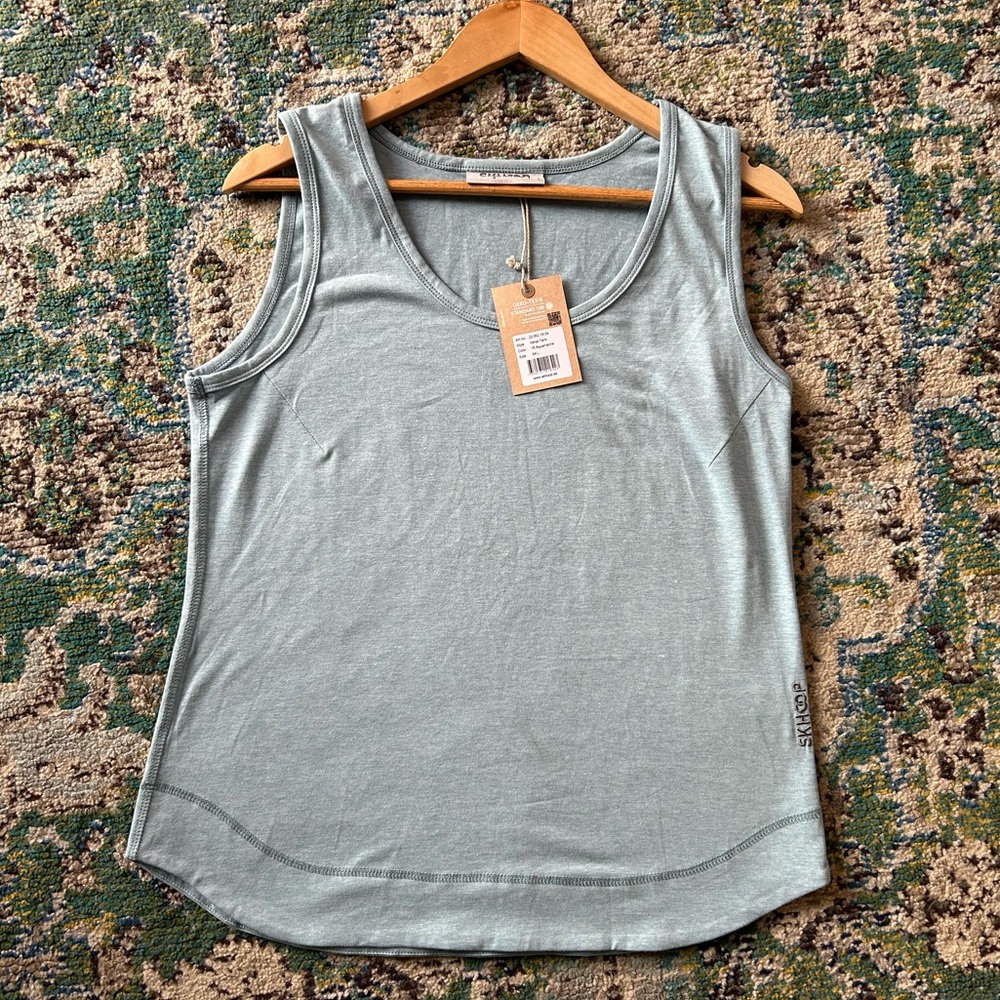 Vanja Tank | NWT Skhoop | Aquamarine | Sz L